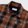 Košile s podšívkou pro chlapce Mayoral 4138-32 oranžový