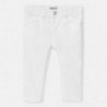 Chlapecké slim fit kalhoty Mayoral 506-32 bílé