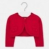Pletený svetr pro dívky Mayoral 1326-34 červený