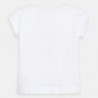 Dívčí tričko Mayoral 3013-42 bílý meloun