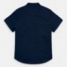 Košile se stojatým límcem pro chlapce Mayoral 3161-34 granát