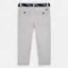 Klasické kalhoty s páskem pro chlapce Mayoral 3531-45 šedá
