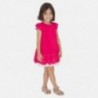 Elegantní šaty pro dívku Mayoral 3931-15 červená