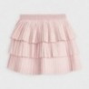 Skládaná sukně pro dívku Mayoral 4958-78 Růžový