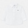 Chlapecké tričko s puntíky Mayoral 117-82 bílé