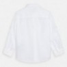 Chlapecké tričko s dlouhým rukávem Mayoral 141-24 Bílý