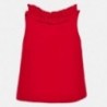 Tričko na ramenních popruzích holčičí Mayoral 1070-38 Červené