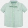 Chlapecká kostkovaná košile Mayoral 1158-10 Zelený