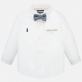 Elegantní košile s motýlkem pro chlapce Mayoral 1162-86 bílá