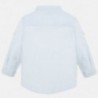 Chlapecké tričko se stojáčkem Mayoral 1163-87 Nebeská mod