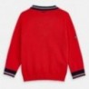Elegantní svetr pro chlapce Mayoral 3317-79 červený