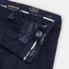 Lněné kalhoty Mayoral 3528-43 pro chlapce Granát