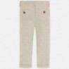Plátěné kalhoty pro chlapce Mayoral 3528-41 béžové