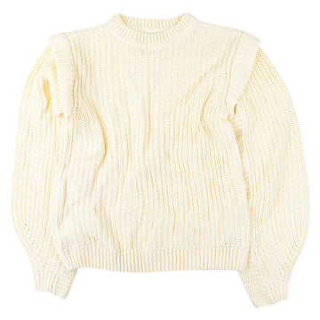Sweter zakładana przez głowę dziewczęca używana KIDS ONLY kolor żółty kod 154