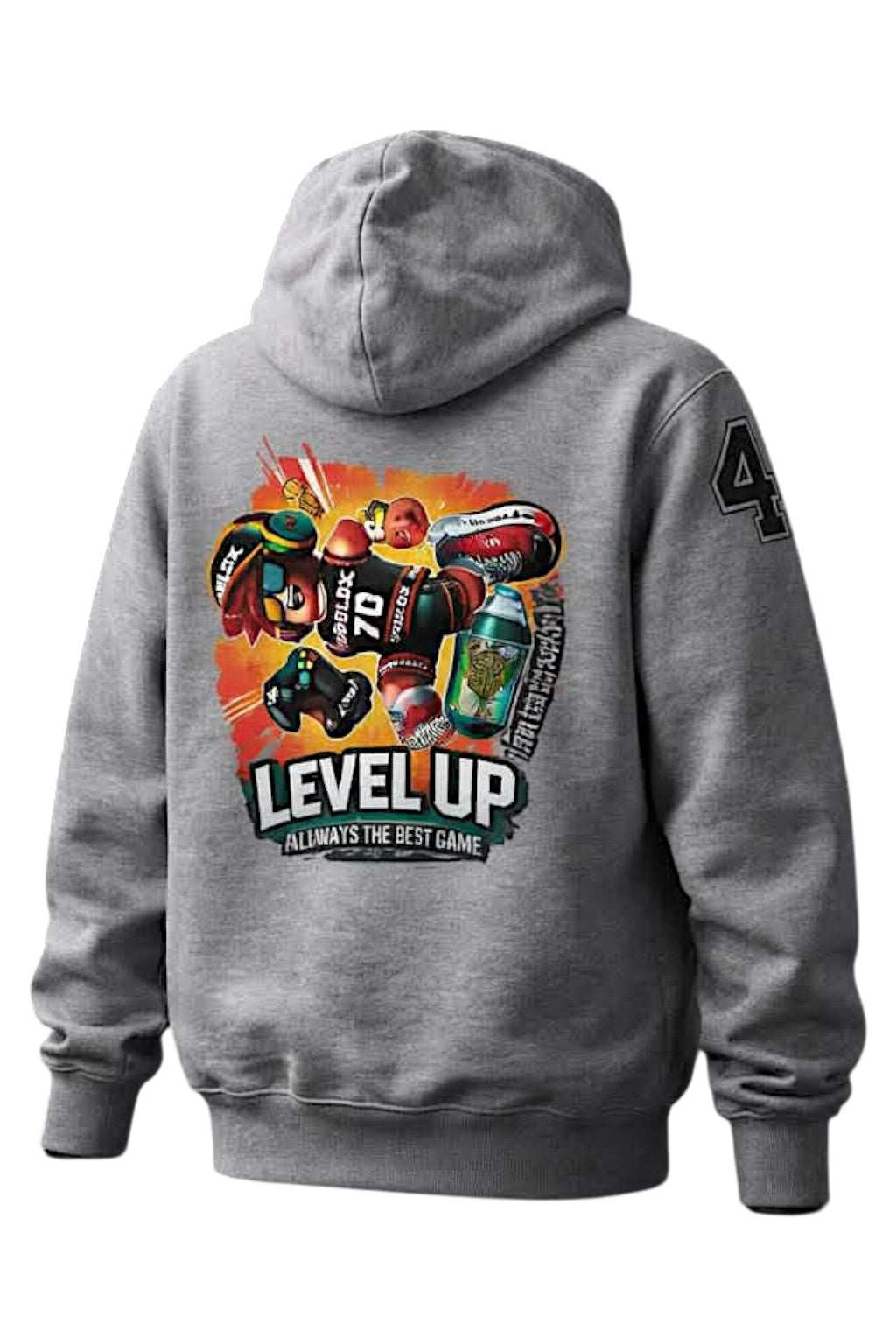 Bluza Roblox chłopięca popiel Lidmar 1787-21326
