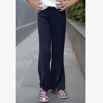 Spodnie Dzwony dziewczęce granat Breeze 18379-10924 GKMOD