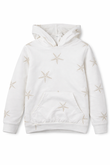 Bluza kangurka dziewczęca krem Breeze 19438-3326