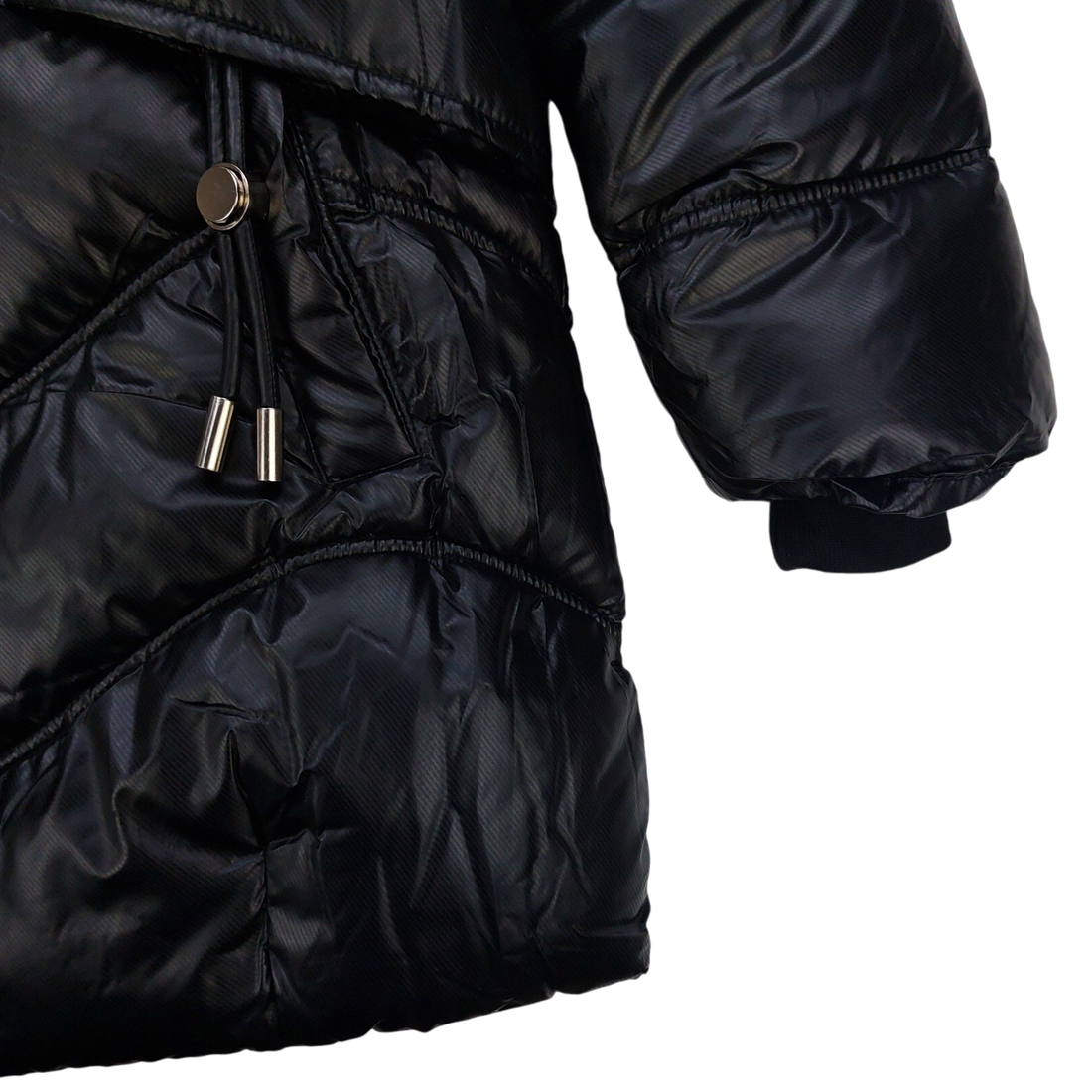 Girls winter jacket black Happy House KK-2201-211024