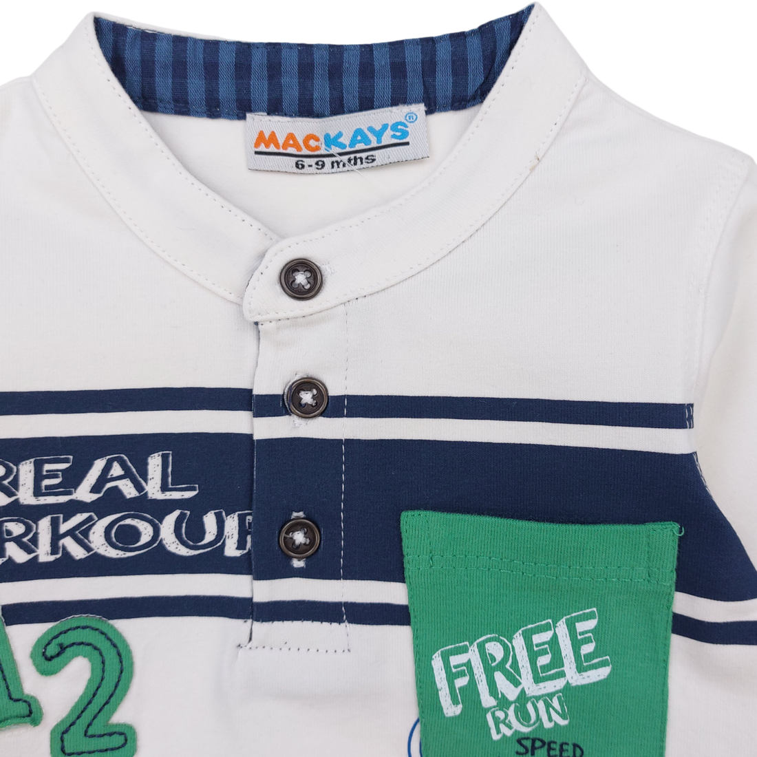 Bluzka bawełniana  chłopięca krem MacKays 1951-161024