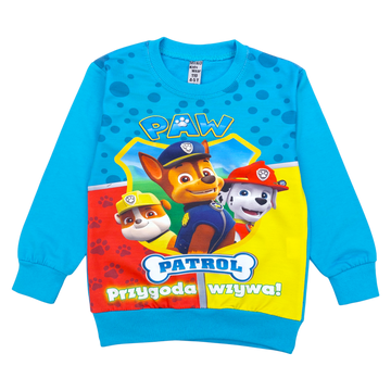 Boy's sweatshirt without hood turquoise Muko Kids 13910-61224-44