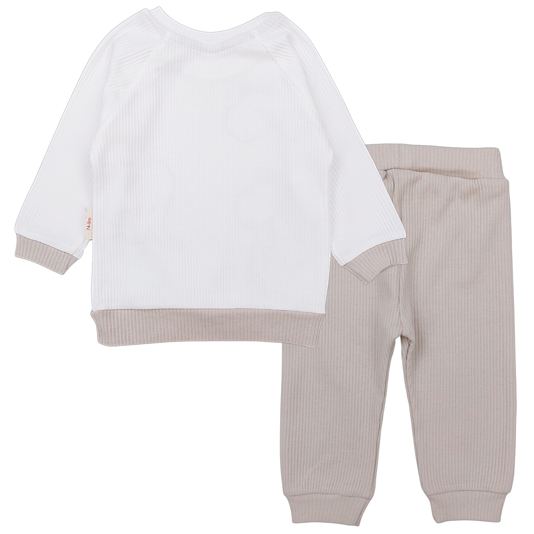 Komplet 2 części zwirzątka chłopięcy krem Luminoso 2135-7125-28