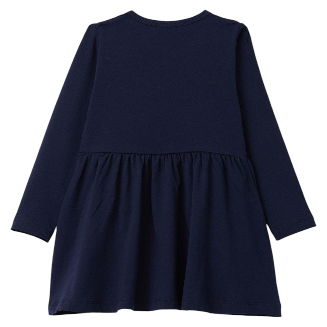 Girls' cotton dress navy blue Breeze 20852-30924