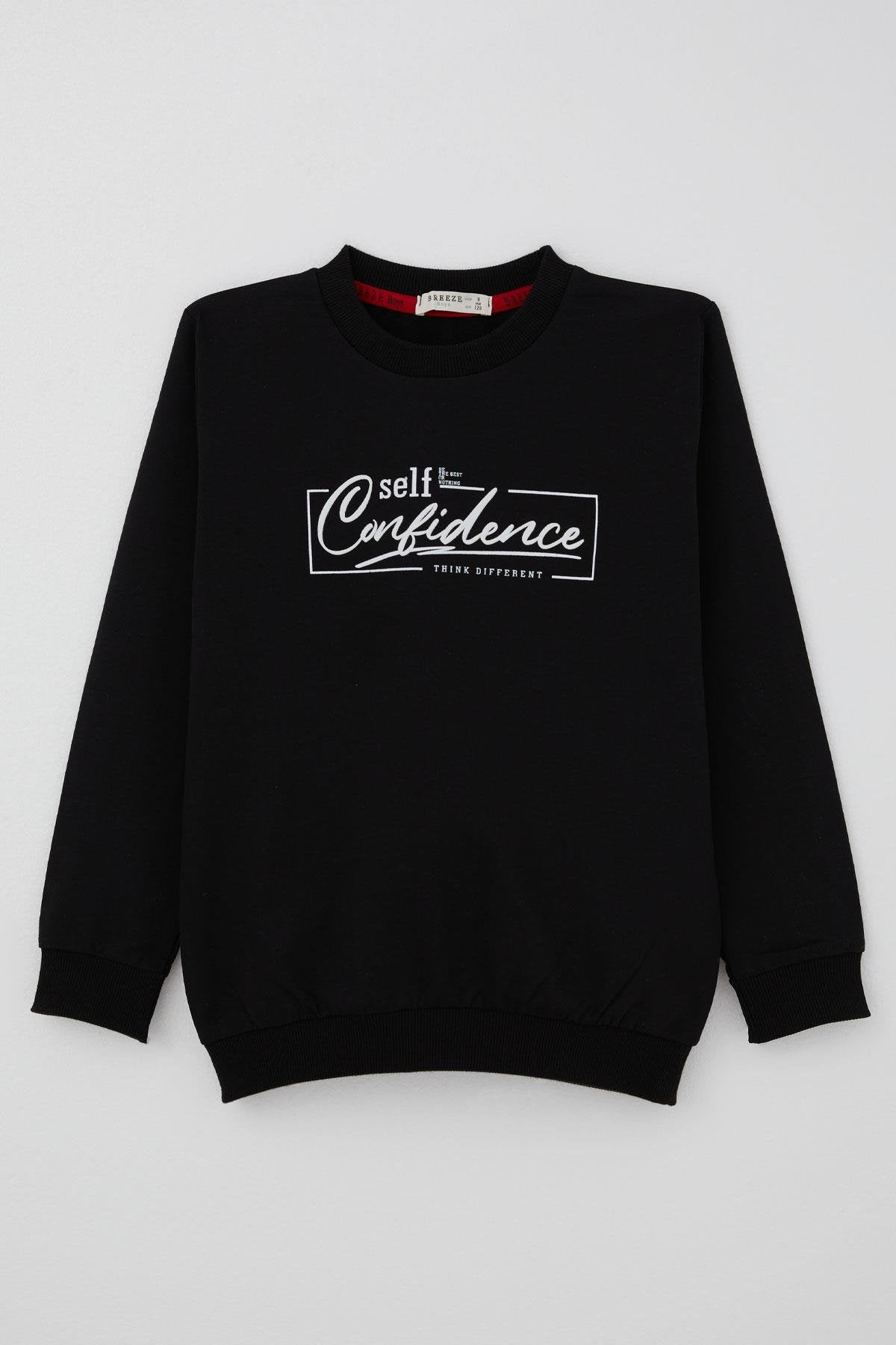 Bluza chłopięca czarna Breeze 22349-21225