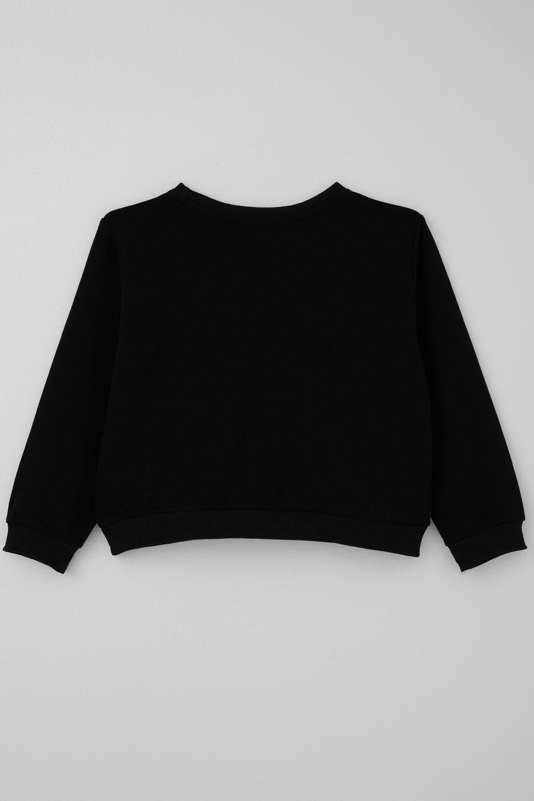 Bluza dziewczęca czarna z sercem i cyrkoniami Breeze 22368-21225-13