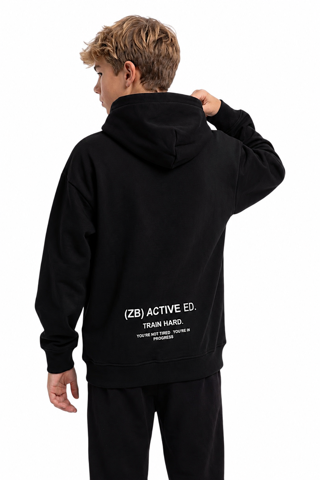 Bluza rozsuwana Active ocieplana chłopięca czarny Lidmar 3066-25826