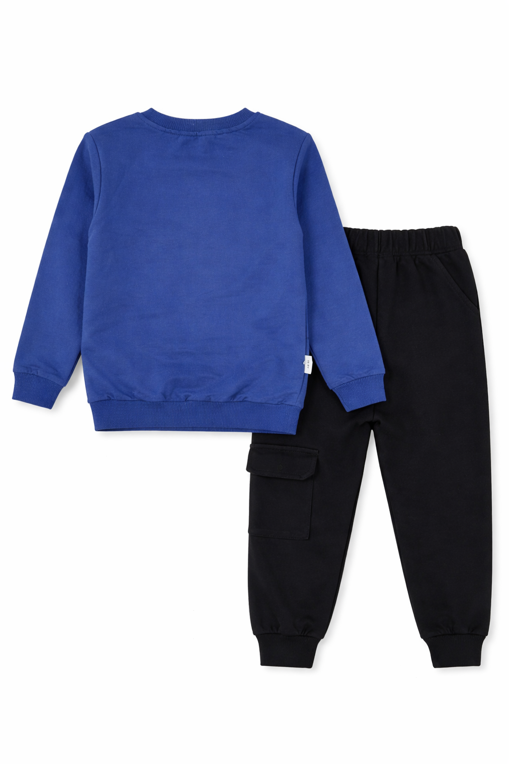 Dres panda chłopięcy niebieski Babygo 3511-9326-35