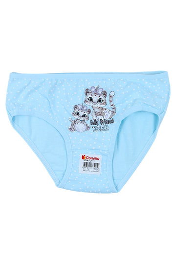 Majtki dziewczęce figi turkus z kotkami Donella 4112Y11-9725
