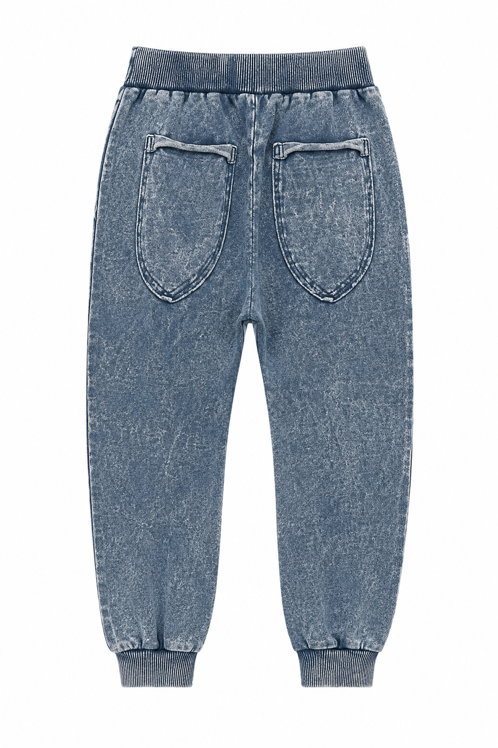 Spodnie dresowe dekatyzowane chłopięce jeans MiMi 4179-29526 kolor jeans