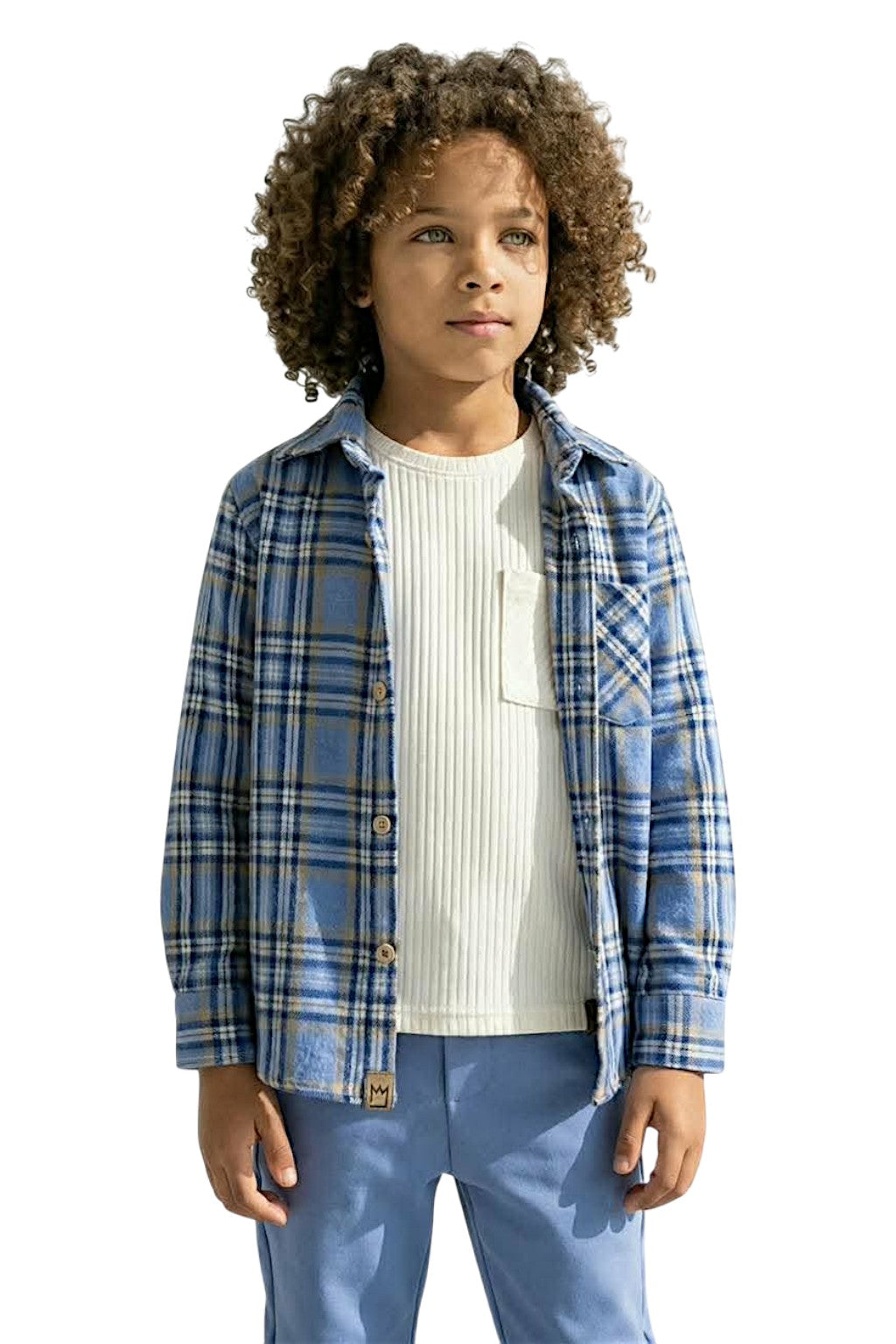 Koszula chłopięca niebieska Mimi 4187-31326