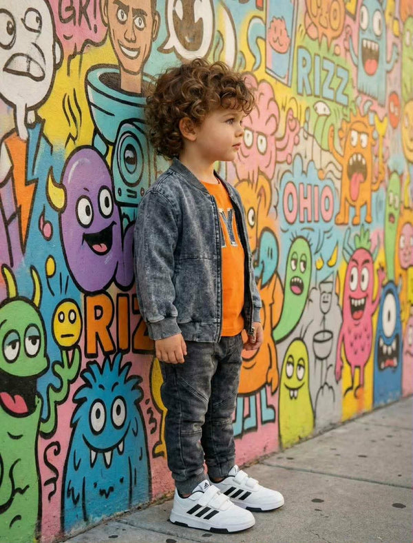 Bluza rozsuwana z kapturem chłopięca czarny Mimi 4192-21326-14