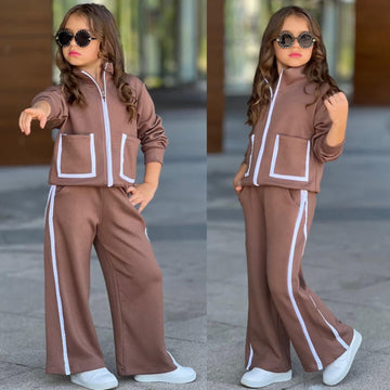 Dres dziewczęcy czekoladowy Bam Bam 4240-31725