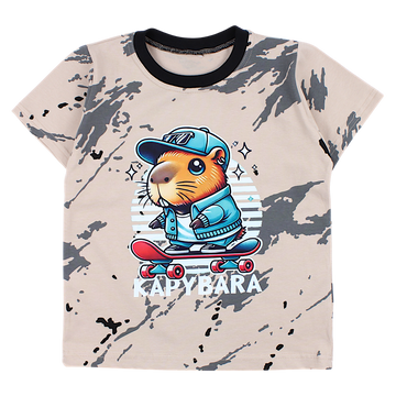 Bluzka beżowa chłopięca Guliwerkids 4352-2425