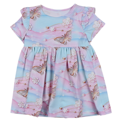 Sukienka Dziewczęca Motylek Różowy Guliwerkids 4356-2425-40