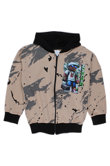 Bluza wzory chłopięca beżowa Guliwerkids 5218-16925-1