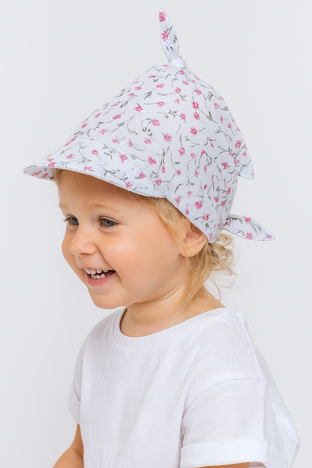 Chustka muślinowa dziewczęca fuksja Guliwerkids 3234-4-26625