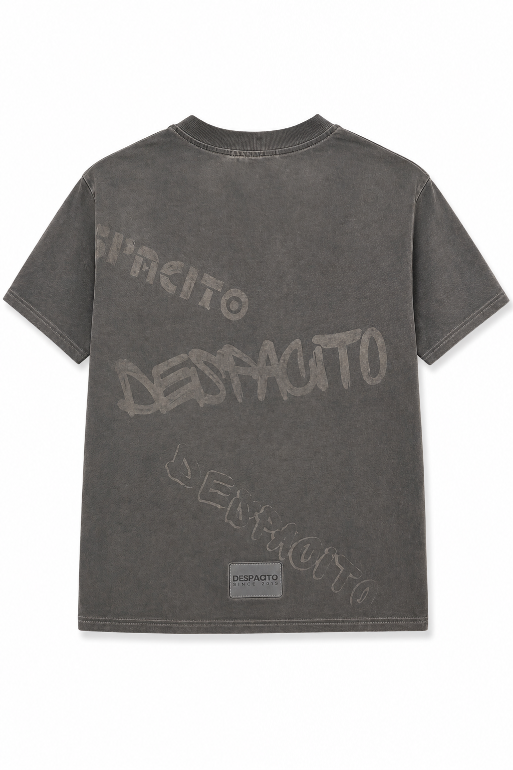T-shirt dekatyzowany COLD DYE chłopięca szary Despacito 6071-29526