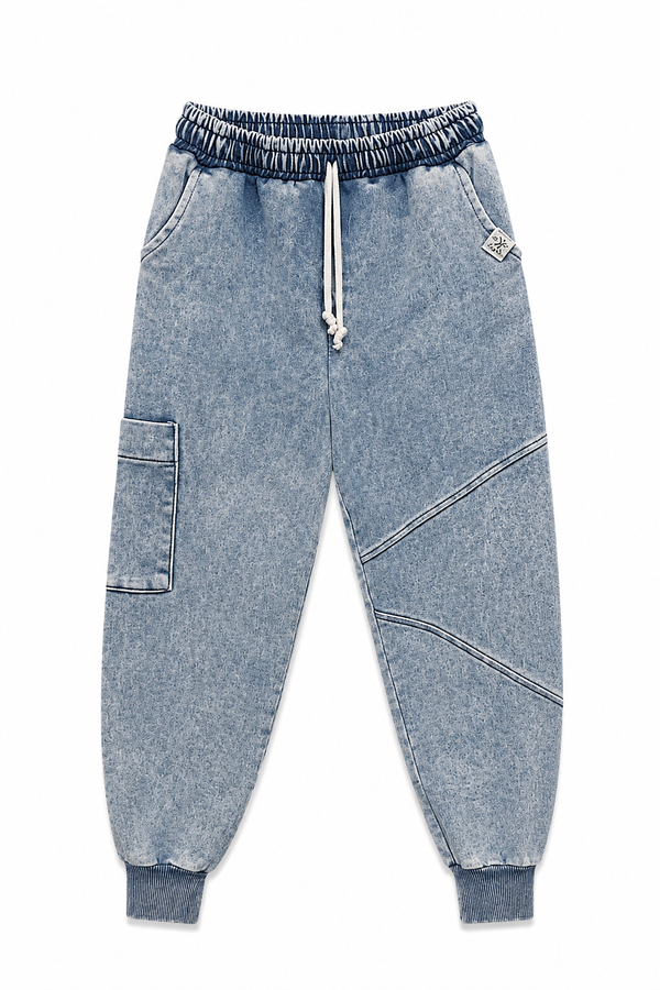 Spodnie joggery soft chłopięce jeans Kamir, kolor jeans, producent Kamir, numer produktu 6900-29526-26