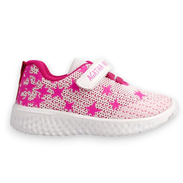 Agata Ruiz De La Prada Sneakersy dla dziewczynki 222920-B biały/róż