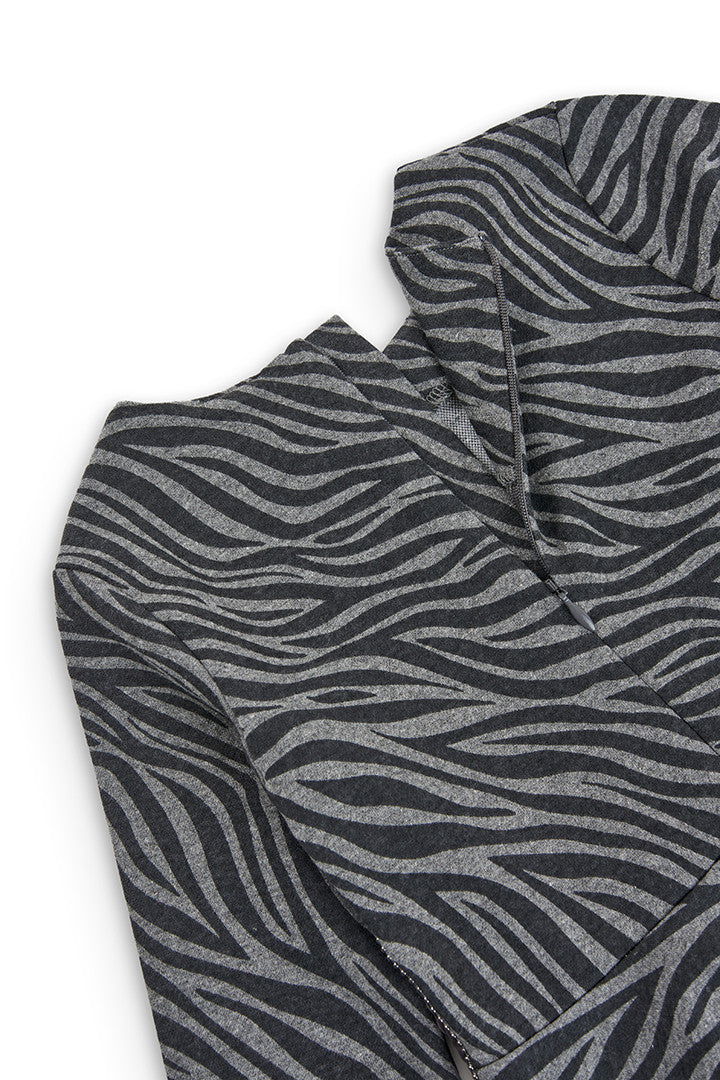 Bawełniana sukienka dla dziewczynki Boboli 725015-9939 kolor szary -  - #tag1# - #tag2# - #tag3# - #tag4#