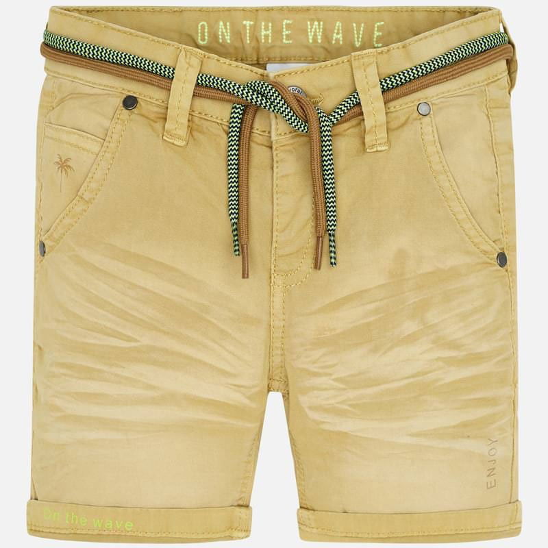 Bermudy bawełniane chłopięce Mayoral 3266-18 beżowe -  - #tag1# - #tag2# - #tag3# - #tag4#