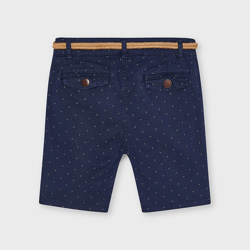 Bermudy z paskiem chłopięce Mayoral 3243-10 Granatowy -  - #tag1# - #tag2# - #tag3# - #tag4#