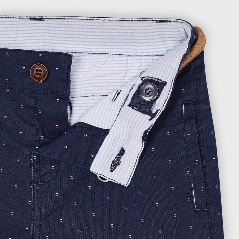 Bermudy z paskiem chłopięce Mayoral 3243-10 Granatowy -  - #tag1# - #tag2# - #tag3# - #tag4#