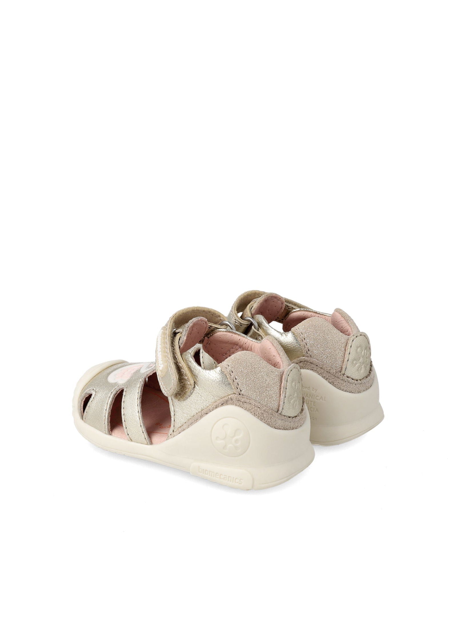 Biomecanics Sandały dziewczęce 232113-A kolor złoty -  - #tag1# - #tag2# - #tag3# - #tag4#