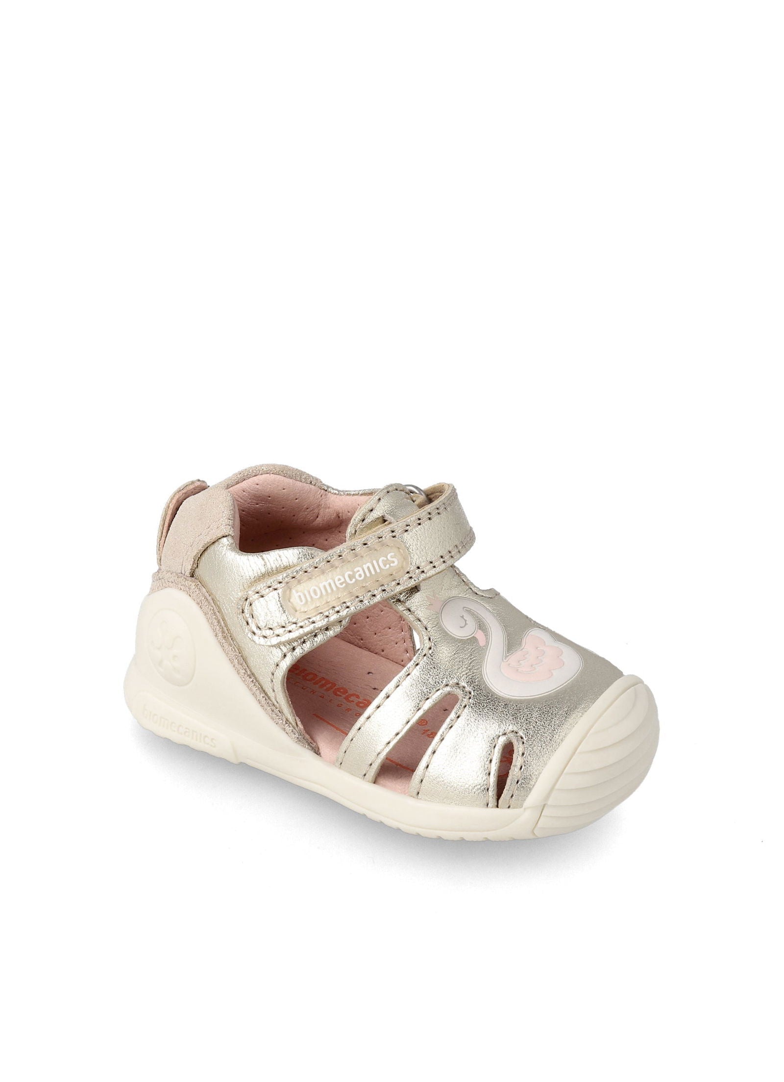 Biomecanics Sandały dziewczęce 232113-A kolor złoty -  - #tag1# - #tag2# - #tag3# - #tag4#