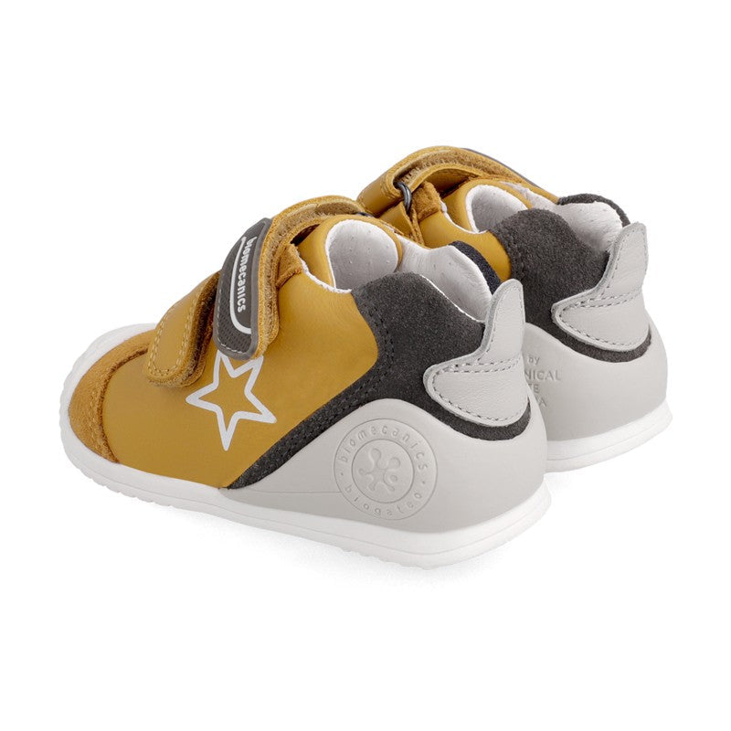 Biomecanics Sneakersy chłopięce 211145-B żółty -  - #tag1# - #tag2# - #tag3# - #tag4#