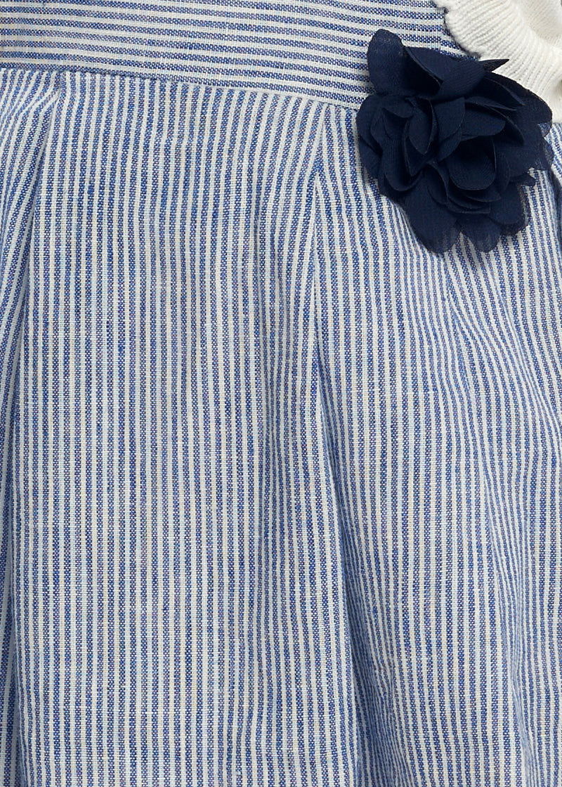 Birba&Trybeyound 65311-00-96Z Sukienka w paski kolor niebieski -  - #tag1# - #tag2# - #tag3# - #tag4#